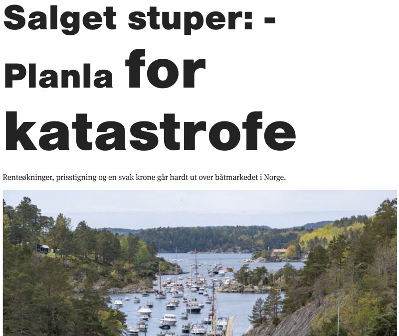 Skjermdump Borsen.dagbladet.no 19. juni 2023