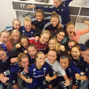 Garderoben, Nadderud stadion. Kvartfinale i NM 2015, Stabæk - Vålerenga 3-2 e.e.o.  FOTO: PRIVAT