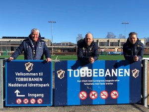 Gudbrand Fossbråten, Tommy Stenersen og David Hansen, SpareBank1 Østlandet. Foto: Ellen Rønning