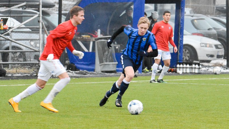 Brynhildsen i aksjon. Foto Kristian Bjerke