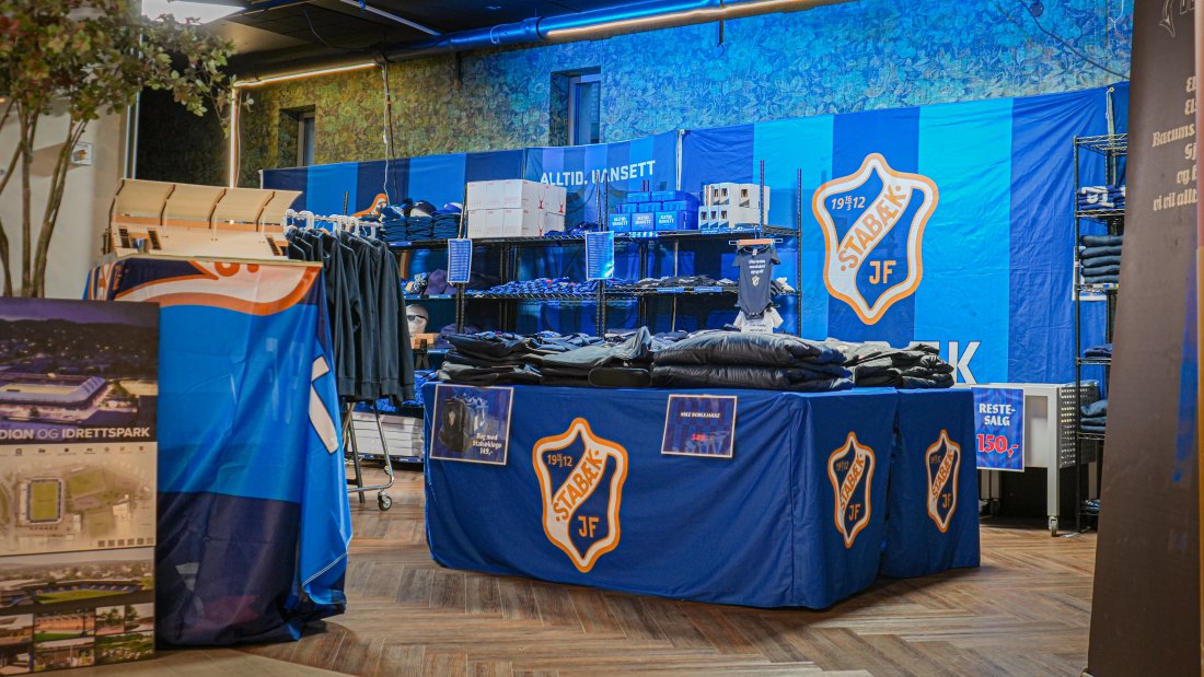 Pop up-butikken på Bekkestua Senter